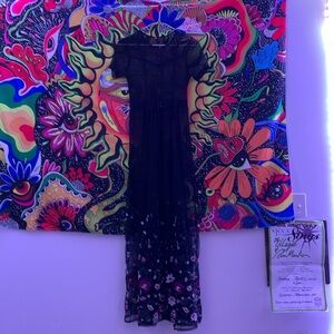 Long sheer dress/cover/dainty lay over.